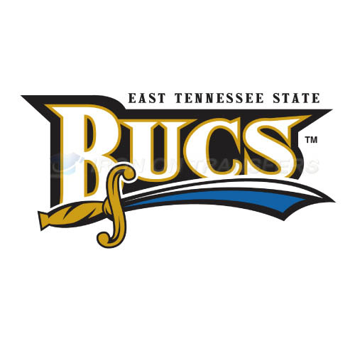 ETSU Buccaneers Iron-on Stickers (Heat Transfers)NO.4352